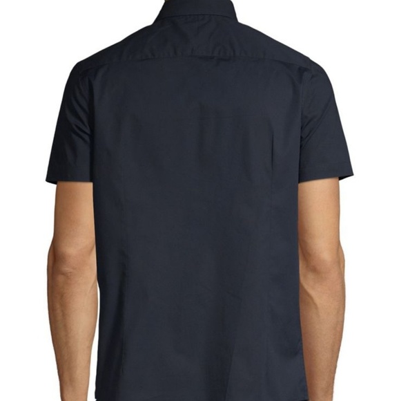 Karl Lagerfeld Textured Camo Woven Shirt - Picture 8 of 8